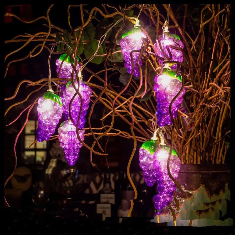 LED Fruit Lamp Series Grape Decorative Lights String - Image 5