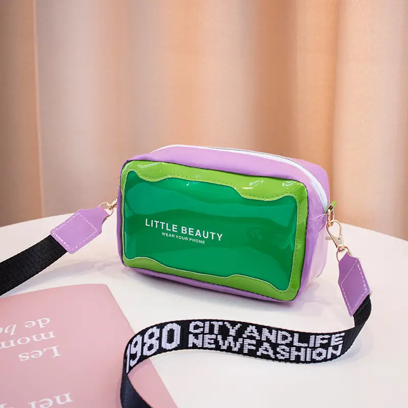 Transparent Pink Cosmetic Bag Women's 2022 New