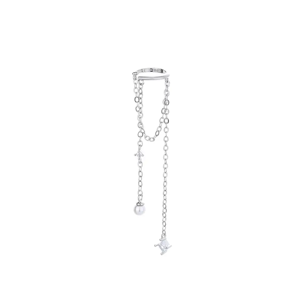 Ancient Cat Nging Gypsophila Pearl Earring Clip - Image 8