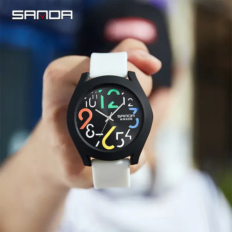 Sanda Waterproof Digital Watch for Men Women - Image 9