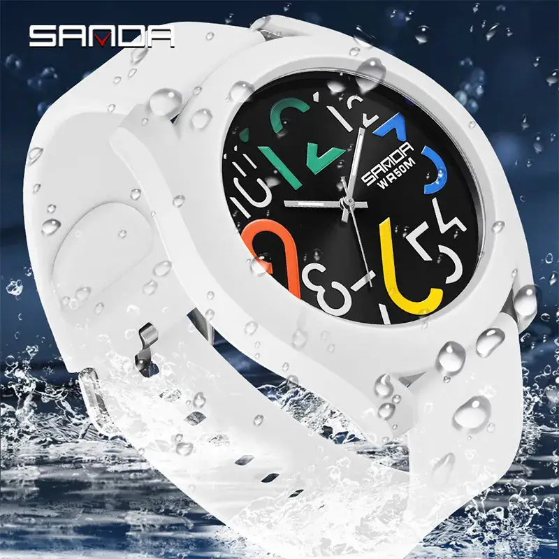 Sanda Waterproof Digital Watch for Men Women - Image 10