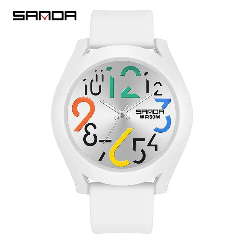 Sanda Waterproof Digital Watch for Men Women - Image 2