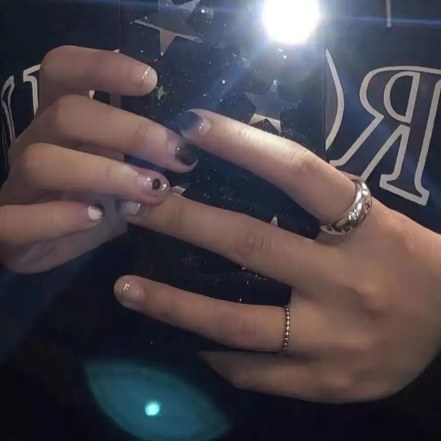 Open Ring with Five-Pointed Star Design for Women - Image 4