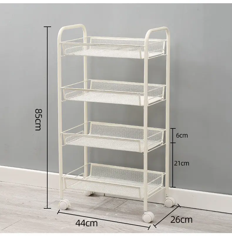 Multi-Layer Storage Trolley for Vegetable Kitchen — feature 15