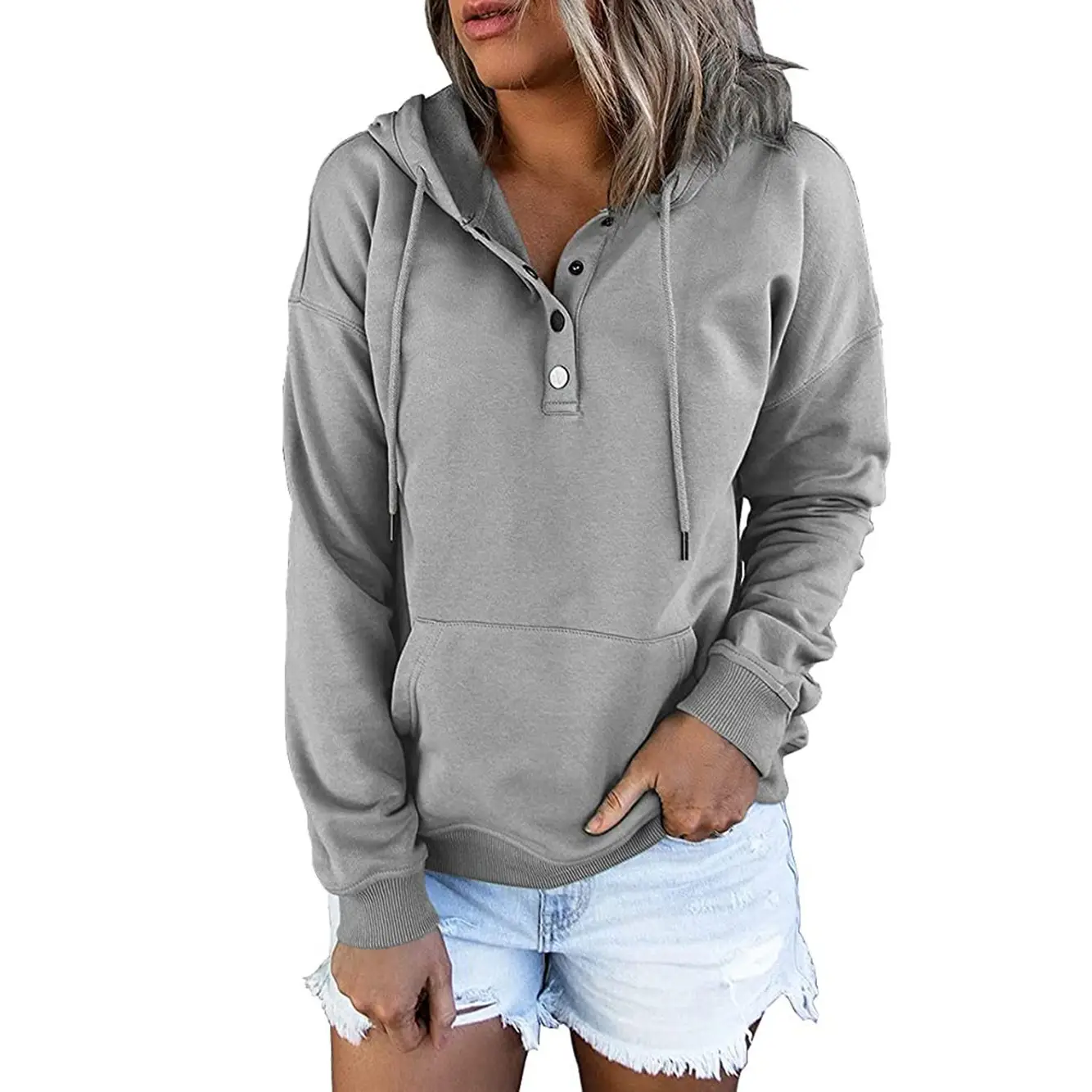 Long Sleeve Hooded Vest for Women 2022 - Image 2