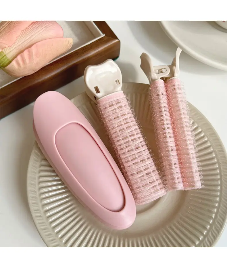 Pink Hair Clip for Korean Hairstyle Flip Holder — feature 7
