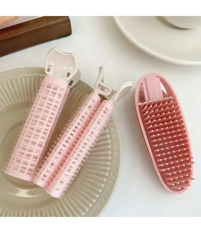 Pink Hair Clip for Korean Hairstyle Flip Holder — feature 8