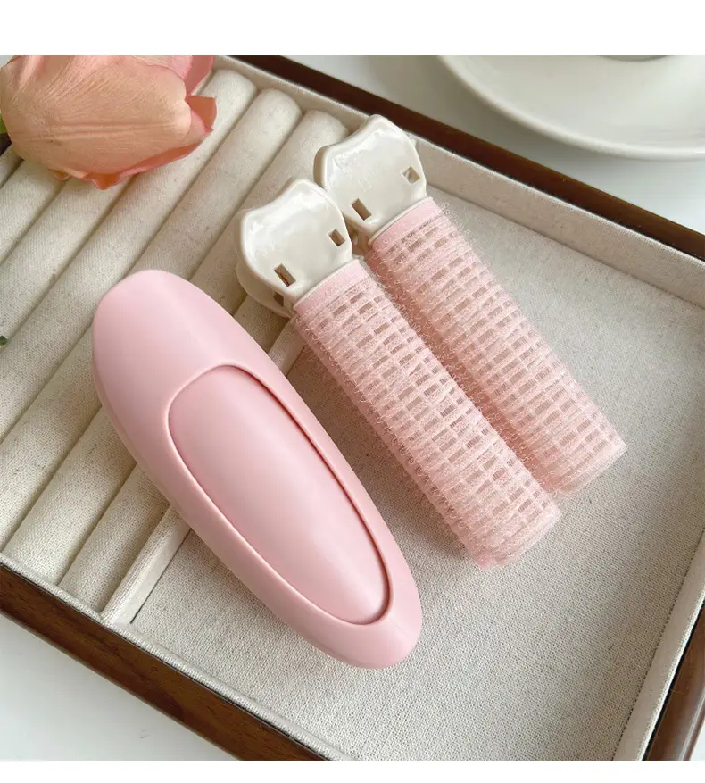 Pink Hair Clip for Korean Hairstyle Flip Holder — feature 9