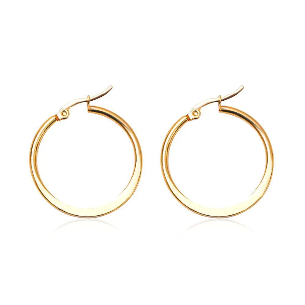 Stainless Steel Geometric Earrings for Women - Image 6