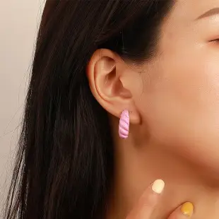 Stainless Steel Geometric Earrings for Women — feature 7