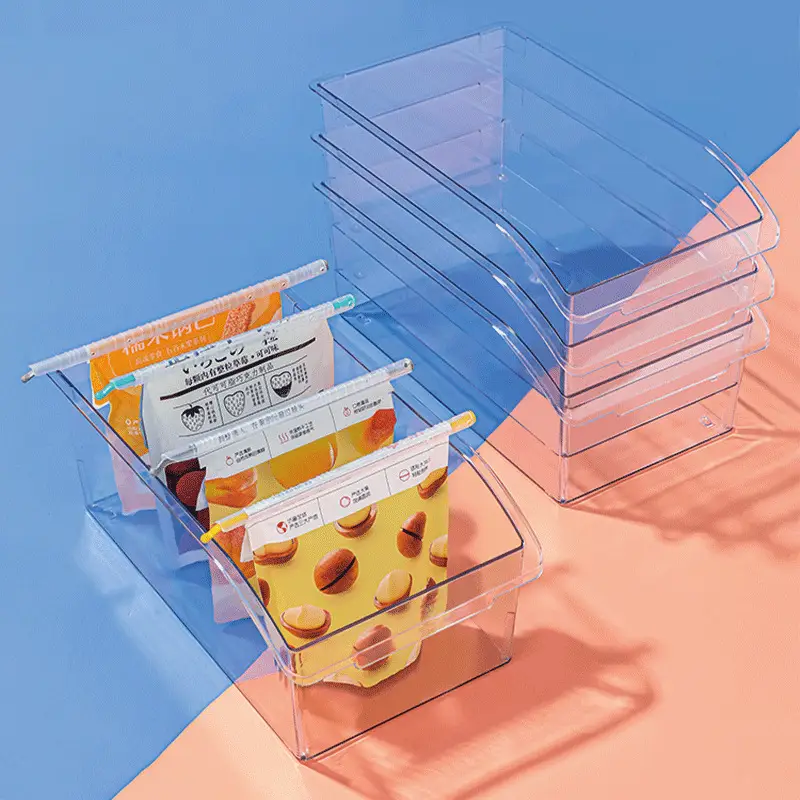 Transparent Pet Drawer Storage Box for Kitchen Food Organization - Image 7