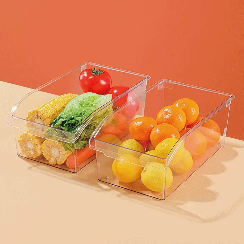 Transparent Pet Drawer Storage Box for Kitchen Food Organization - Image 9