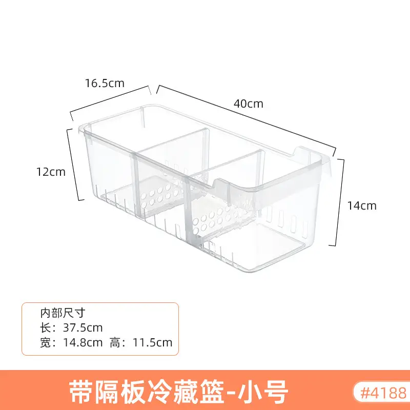 Transparent Pet Drawer Storage Box for Kitchen Food Organization - Image 4