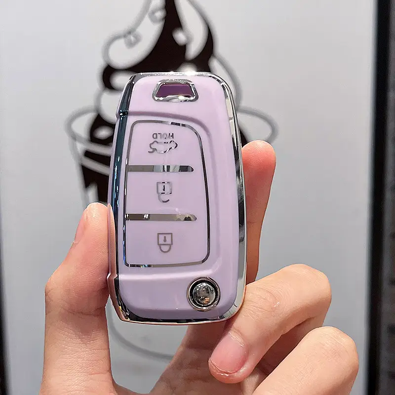 Suitable for 20 modern new Yuedong key sets Yena Shengda Elantra Mingtu Yixing car protective case bag buckle - Image 10
