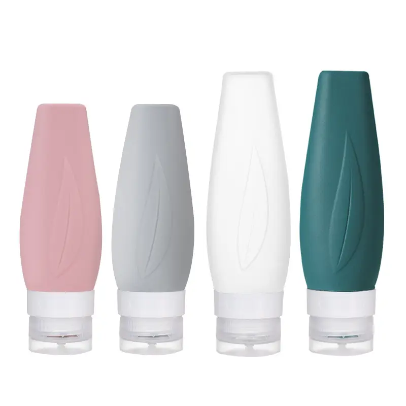 Travel Silicone Bottle Wash Set Pink 60ml