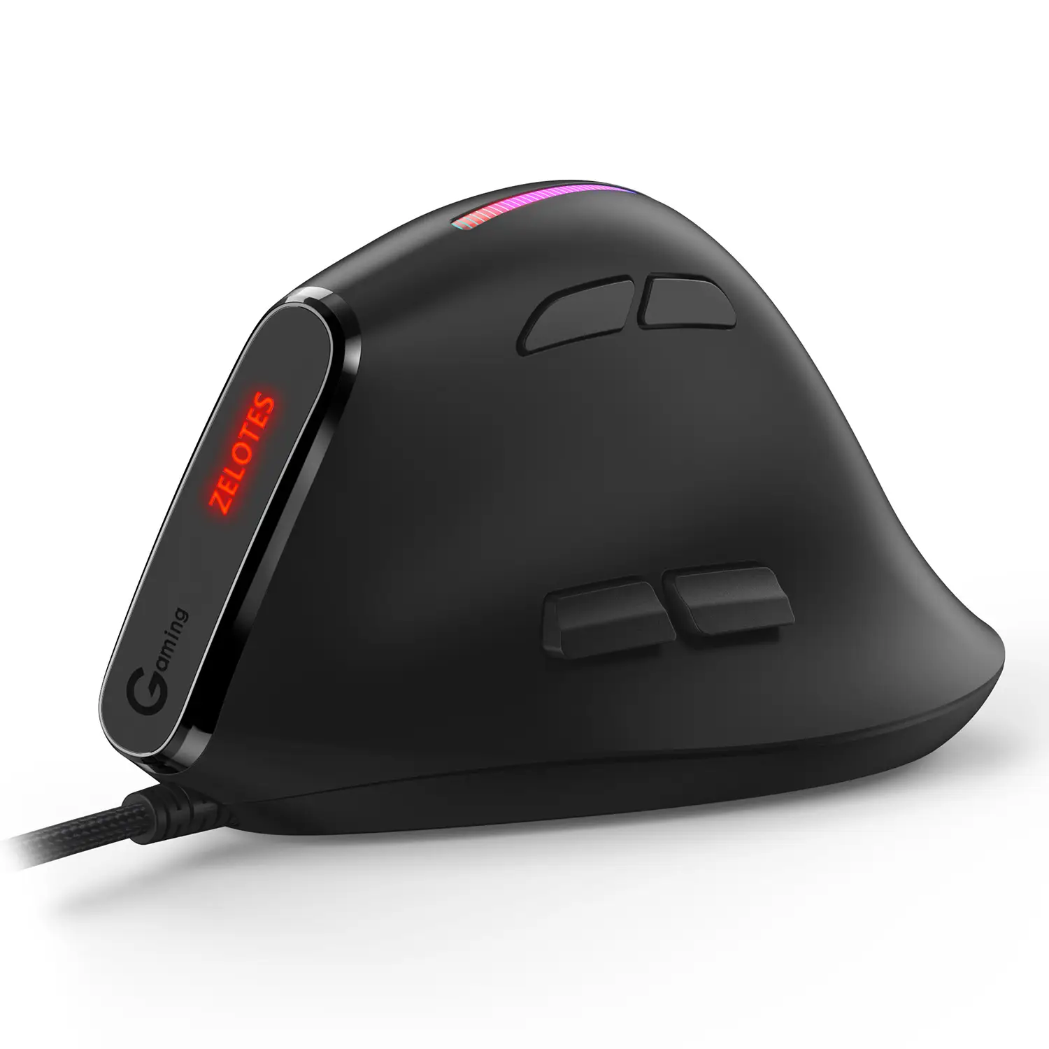 RGB Vertical Grip Gaming Mouse with LED Light