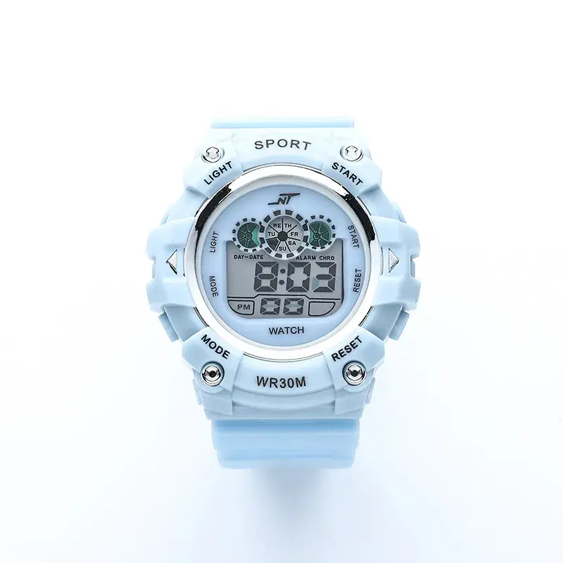 Korean Style Digital Watch for Girls Jelly Color