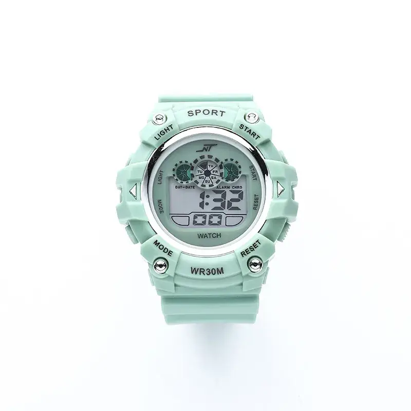Korean Style Digital Watch for Girls Jelly Color