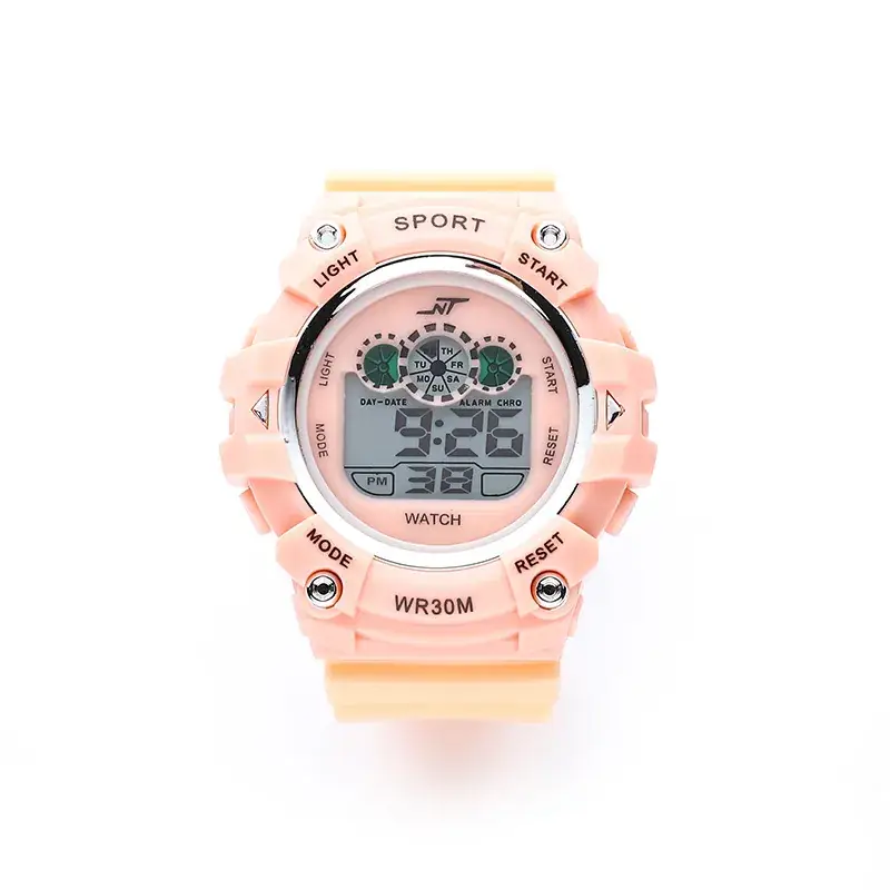 Korean Style Digital Watch for Girls Jelly Color