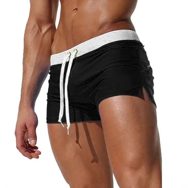 Men's Green Quick-Drying Beach Pants with Rear Pocket - Image 15