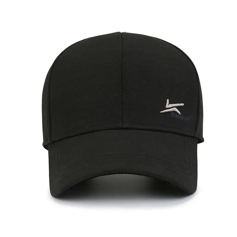 Men's Black Baseball Cap with Logo for Winter Use - Image 5