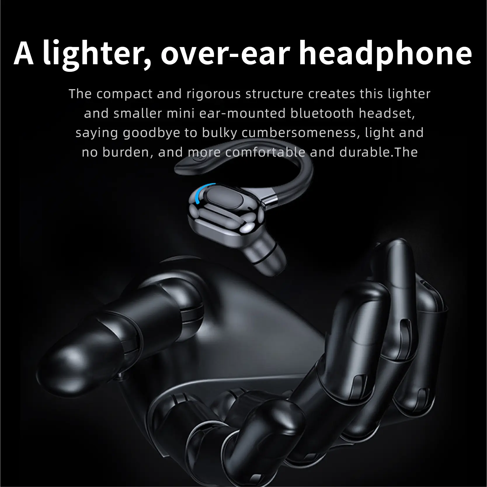 Bluetooth Headset Binaural Charging Case with Digital Display - Image 8