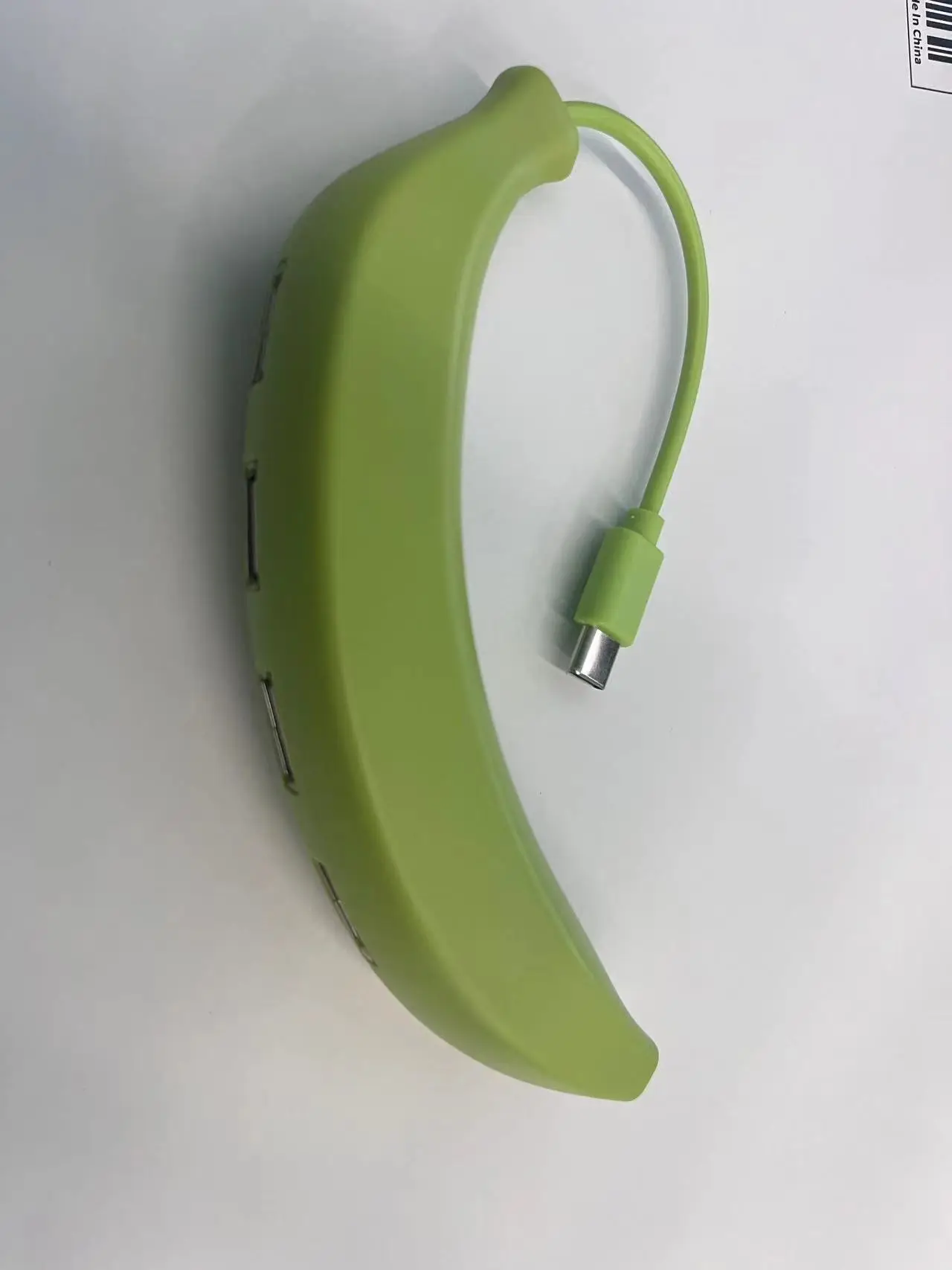 Factory Direct Banana USB Hub 4x2.0 Splitter Yellow