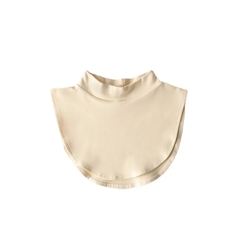 Black Knitted Neck Collar with Warm Fabric - Image 11