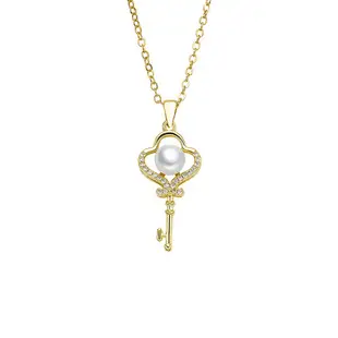 Cross-Border Gold Pearl Vortex Ring with Zircon — feature 7