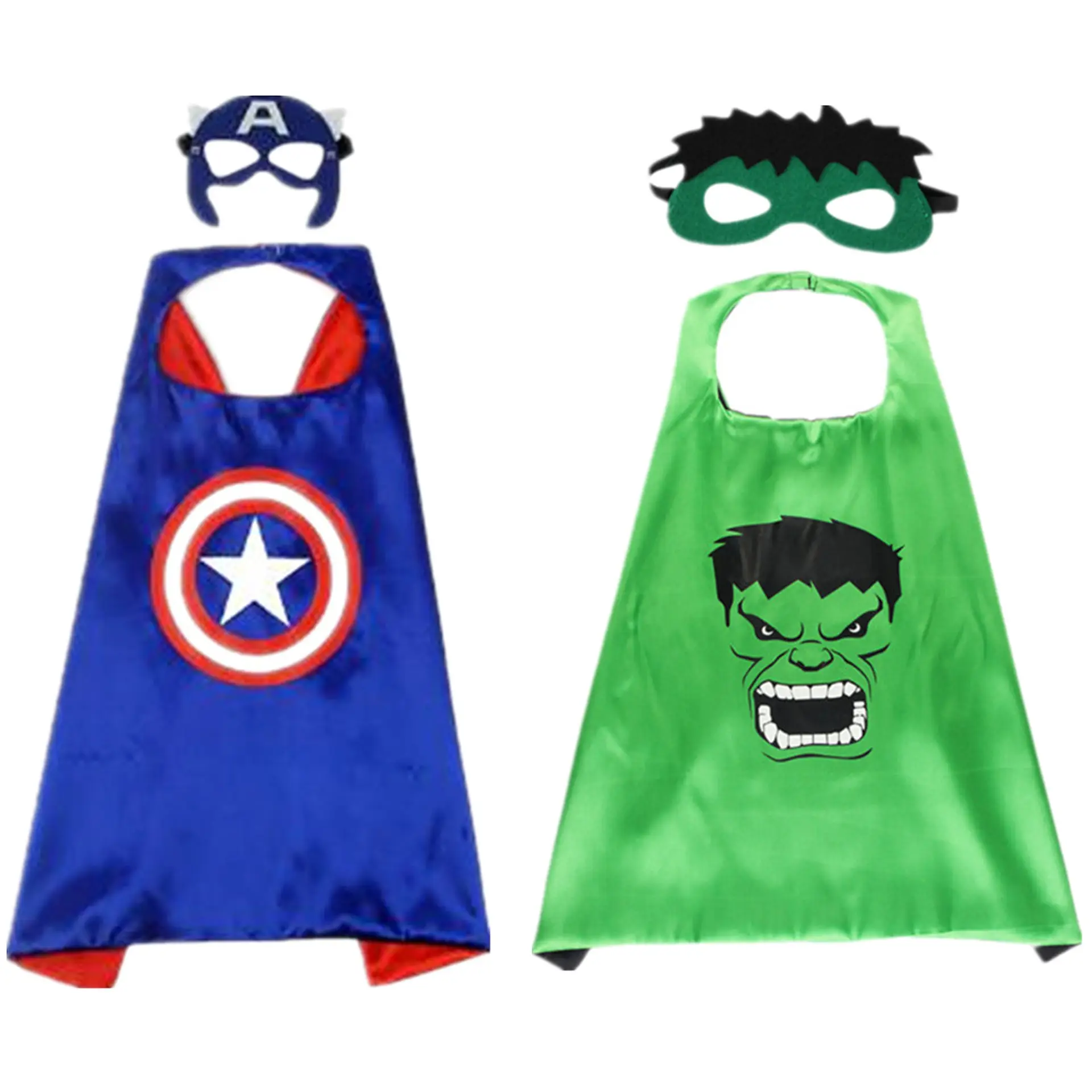 Children's Amazing Spiderman Cape Mask Costume Purple - Image 34