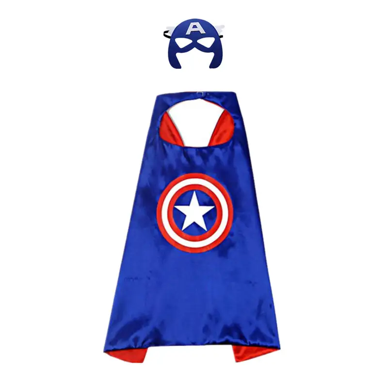 Children's Amazing Spiderman Cape Mask Costume Purple - Image 11