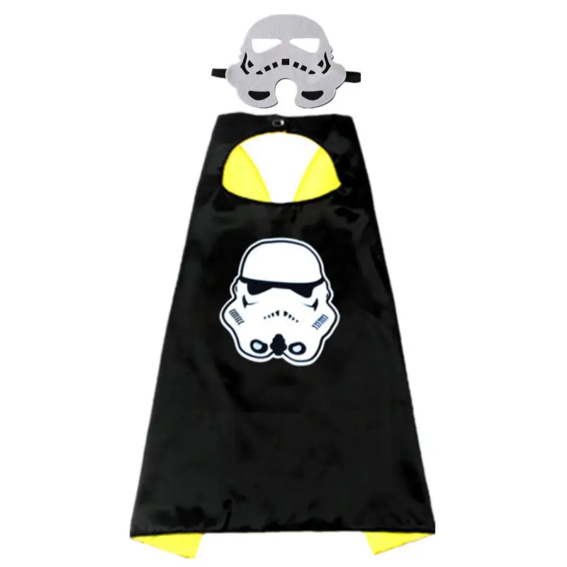 Children's Amazing Spiderman Cape Mask Costume Purple - Image 18