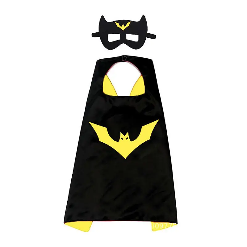 Children's Amazing Spiderman Cape Mask Costume Purple - Image 19