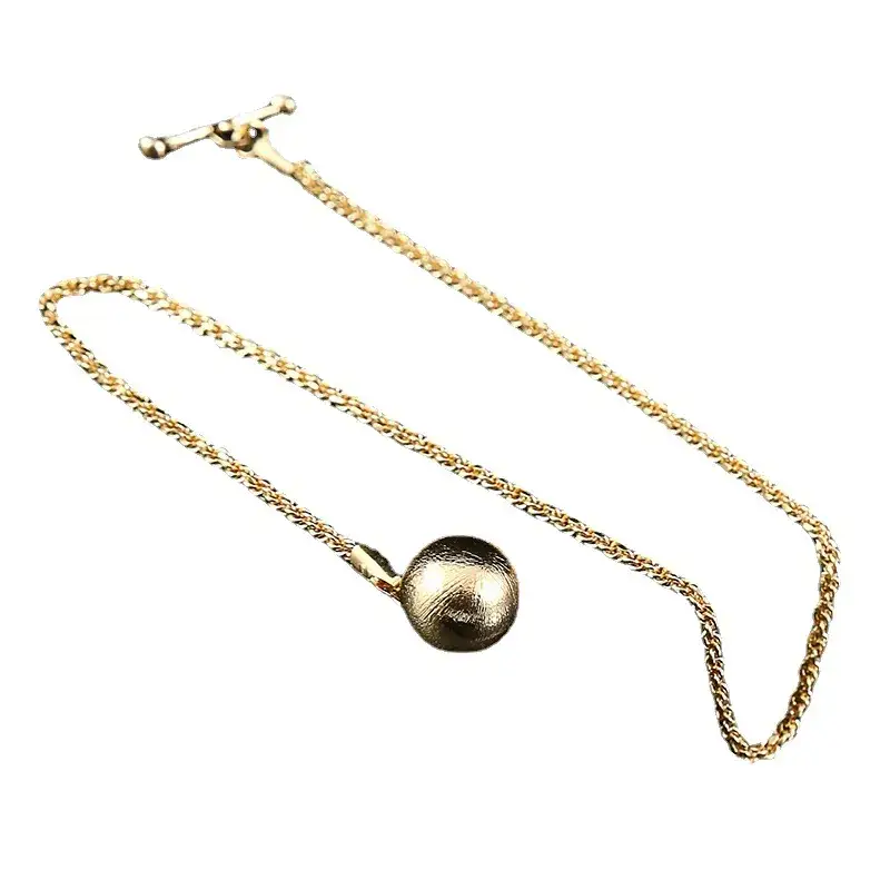 Gold Chain Brooch for Men Wedding Dress Elegant Accessories