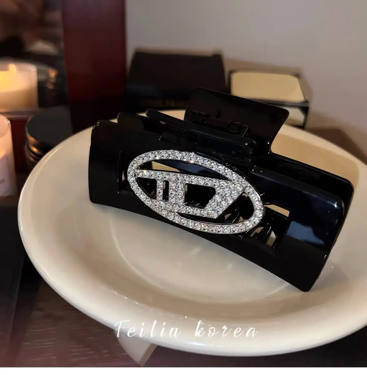 Luxury Full Diamond Back Clip for Head Grab - Image 10