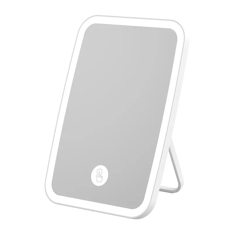 USB Rechargeable LED Makeup Mirror with Lamp - Image 7