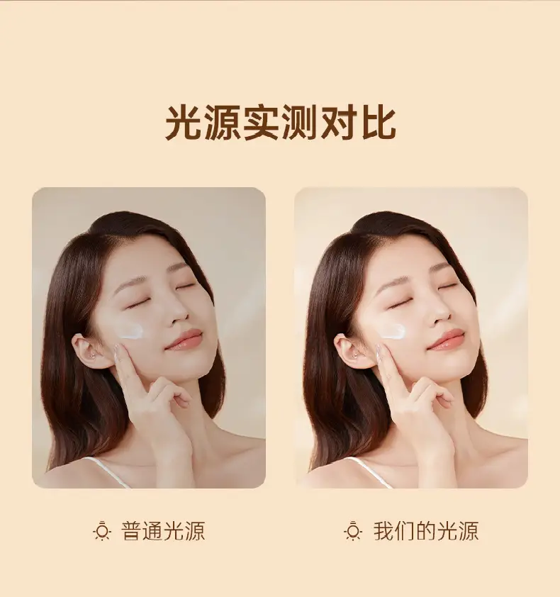 USB Rechargeable LED Makeup Mirror with Lamp — feature 11