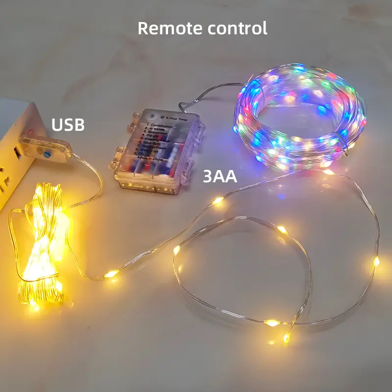 LED String Light with Remote Control USB Powered - Image 13