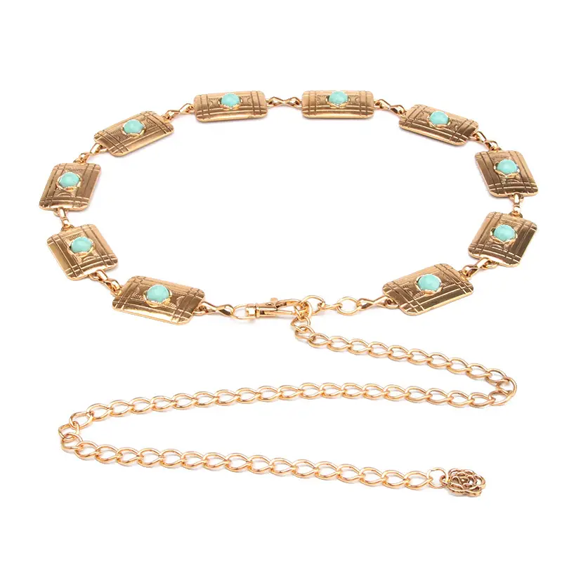 Golden Agate Stone Waist Chain for Women - Image 7
