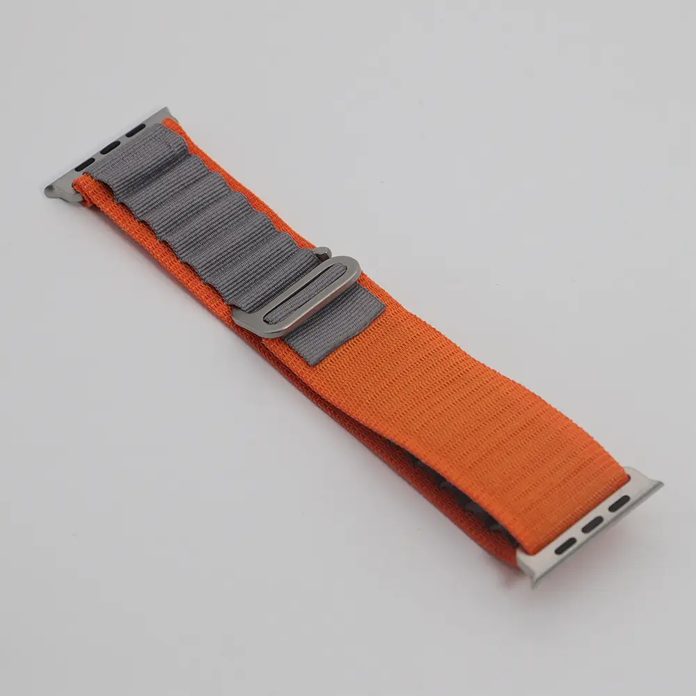 Pink Nylon Watch Strap for Apple Watch Ultra 8 - Image 12