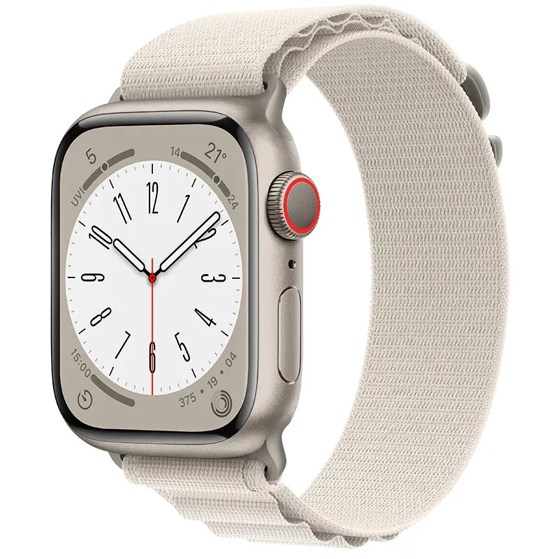 Pink Nylon Watch Strap for Apple Watch Ultra 8 - Image 4