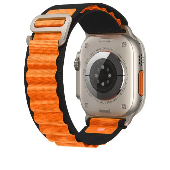 Pink Nylon Watch Strap for Apple Watch Ultra 8 - Image 7