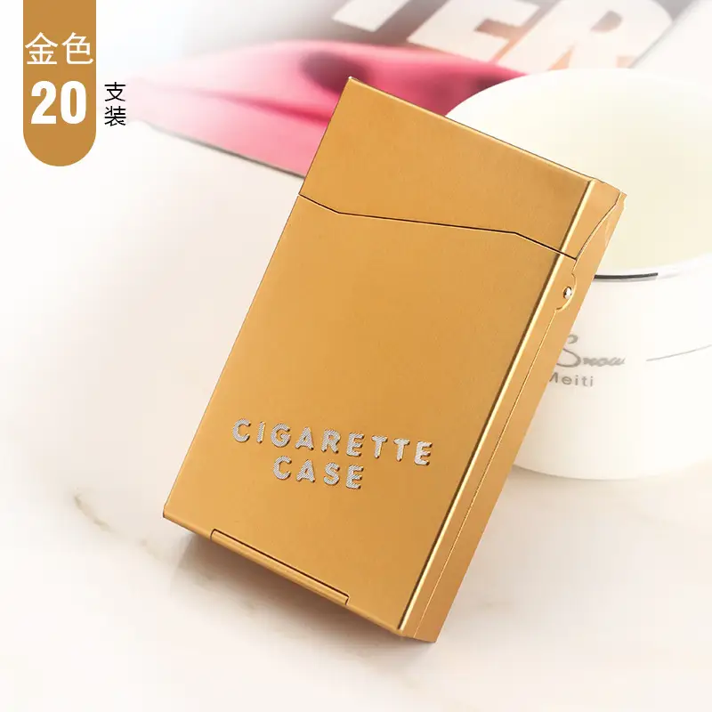 Dinghao Cigarette Box Blue Aluminum 200g Men's - Image 4