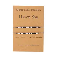 Best Bitches Card Bracelets Set of 2 European American Stainless Steel Love — feature 13