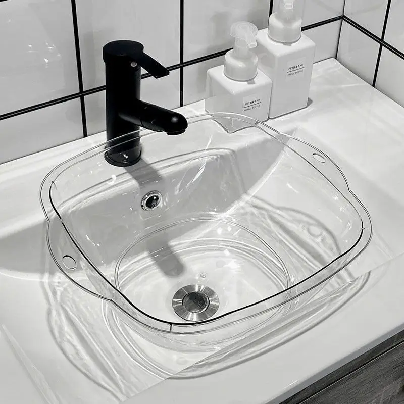 Transparent Washbasin for Girls Baby's Washing Basin 32.4cm
