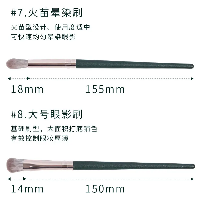 14-Piece Makeup Brush Set for Students & Professionals β feature 6
