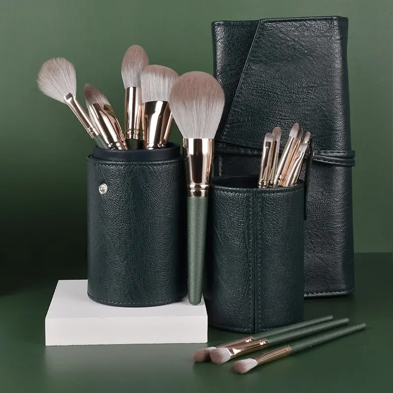 14 green cloud brush green brush bag green brush barrel