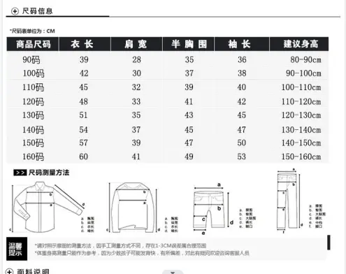 尺码标