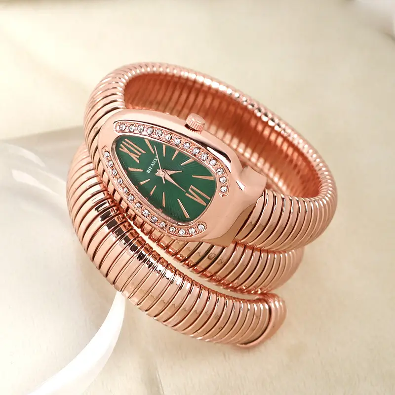 BIFANXI cross-border snake watch ladies fashion bracelet watch creative quartz watch personalized bracelet watch wholesale