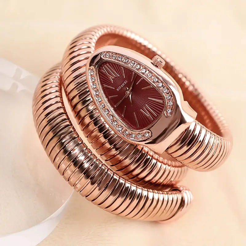 BIFANXI cross-border snake watch ladies fashion bracelet watch creative quartz watch personalized bracelet watch wholesale